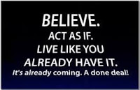 act as if you already have it