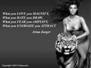 what you love you magnify