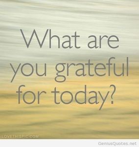 what are you grateful for today